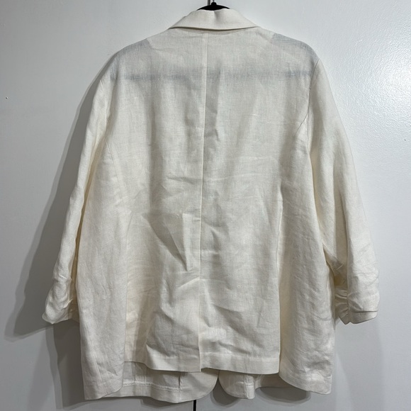 Michael Kors Linen Plus Size Blazer Size 22W - Picture 5 of 5